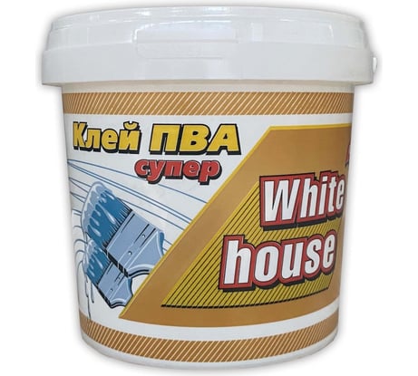 Клей ПВА White House супер, 0.9 кг 15424