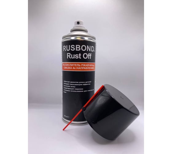 Раскислитель заржавевших соединений RusBond смазка 4х направлений, Rust Off, 400 мл RusBond Rust Off.400