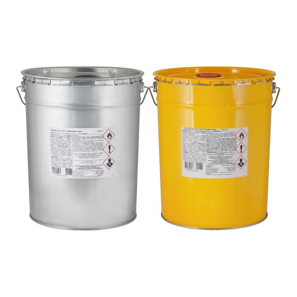 Двухкомпонентная полиуретан-битумная мастика ГИПЕРДЕСМО ПБ-2К (20 кг ...