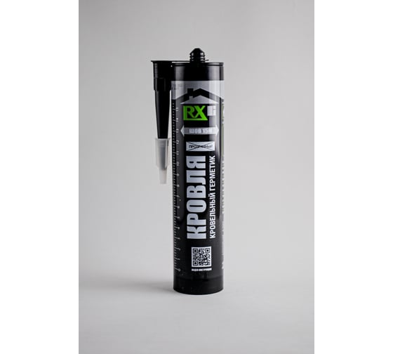Комплект герметик для кровли RX Formula прозрачный, 280 мл, 6 шт. + пистолет - выжиматель 88-0-0-088