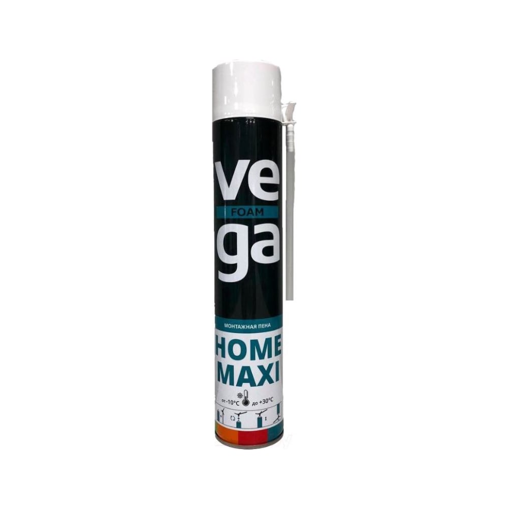 Монтажная бытовая пена VEGA MAXI 750 мл A1527Z - выгодная цена, отзывы ...