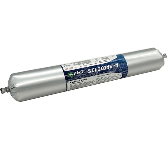 Герметик Sealit Silicone-N нейтральный, белый 600мл 7004