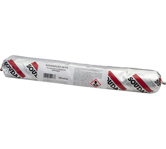 Герметик Soudal Соудафлекс 40 ФС антрацит, 600 мл, RAL 7016 125533