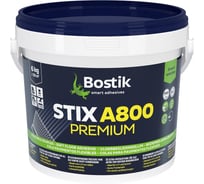 Высокоэффективный акриловый клей для напольных покрытий BOSTIK STIX A800 PREMIUM 6 кг 30615489