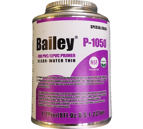 Очиститель AQUAVIVA Bailey P-1050 237 мл 54640 1