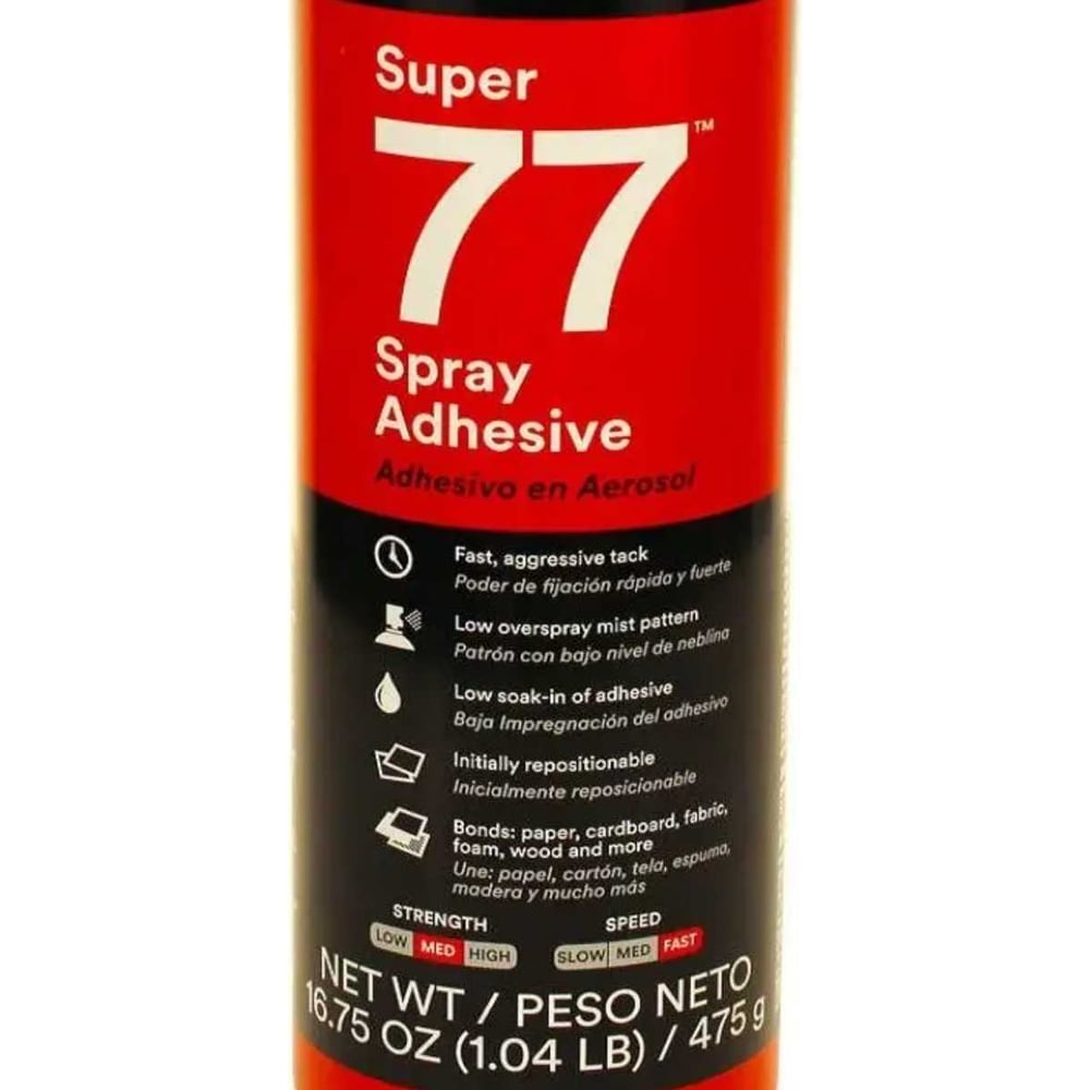 Клей спрей 3M Super 77 Универсальный, 710 мл 7000000931 - выгодная цена ...