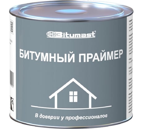 Битумный праймер, 2 л Bitumast 4607952900165