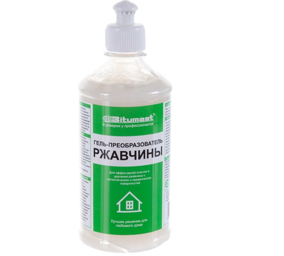 Гель-преобразователь ржавчины 0.5 л Bitumast 4607952901025