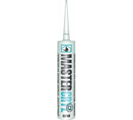 Акриловый герметик MASTERCRYL серый, 310 мл 1346/1