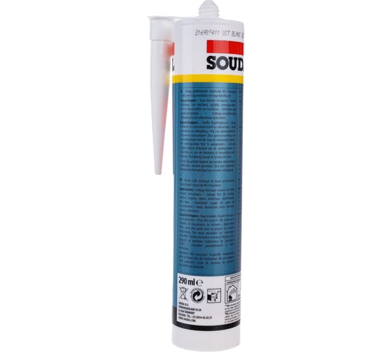 Соудасил SOUDAL 270 HS белый 290 мл 110207