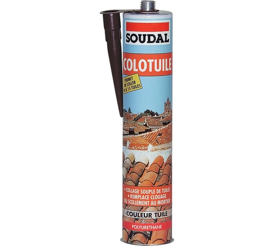 Полиуретановый кровельный герметик SOUDAL Колотюл 310 мл 106335