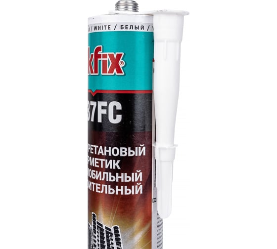 Полиуретановый быстросохнущий герметик Akfix 637FC, белый, 310 мл AA372
