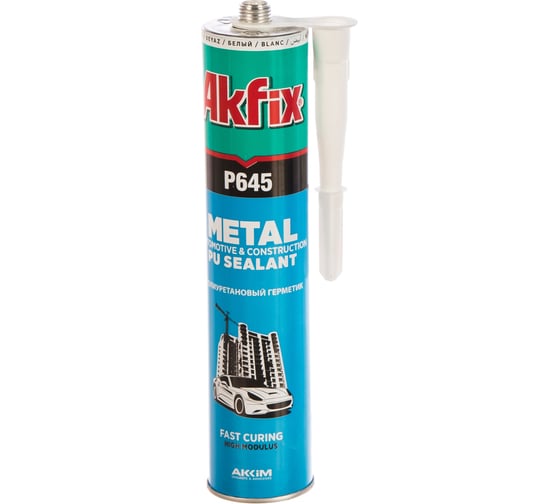  герметик AKFIX P645 310 МЛ белый АА102 - выгодная цена .