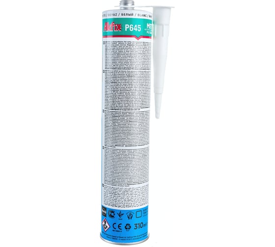 Полиуретановый герметик Akfix P645 310 мл белый АА102