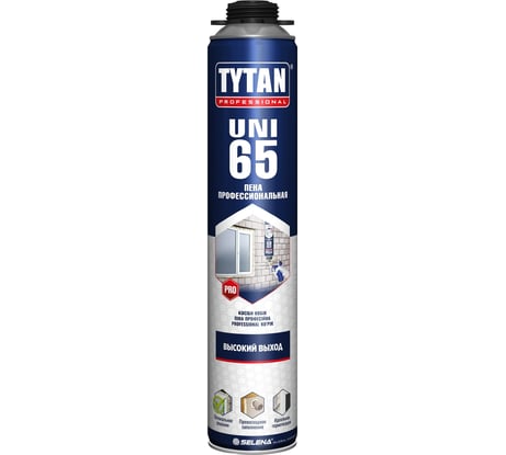 Профессиональная летняя пена TYTAN PROFESSIONAL 65 UNI 750мл 30217