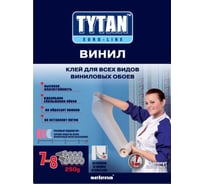 Клей для всех видов виниловых обоев с розовым индикатором TYTAN EURO-LINE ВИНИЛ 250 гр 7017169 234925