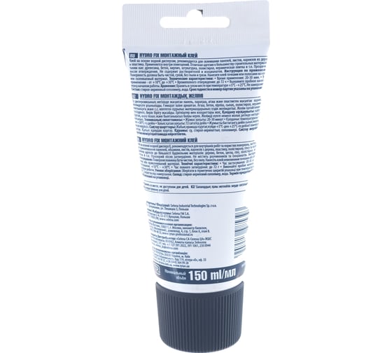 Монтажный клей TYTAN PROFESSIONAL HYDROFIX акрилатный, прозрачный 150мл 85393