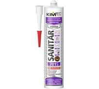 Силиконовый санитарный герметик KIM TEC бесцв. 701S 280мл 02-01-52