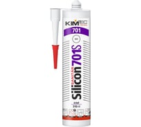Силиконовый санитарный герметик KIM TEC белый 701S 280 мл санитарный 02-01-51