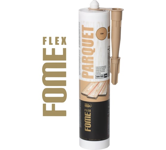 Акриловый герметик  для дерева FOME FLEX Parquet (дуб; 300 мл) 01-4-2-021