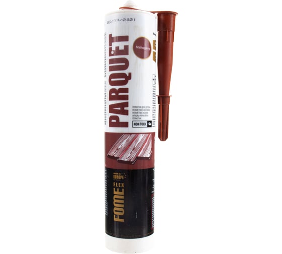Акриловый герметик для дерева FOME FLEX Parquet (красное дерево; 300 мл) 01-4-2-024