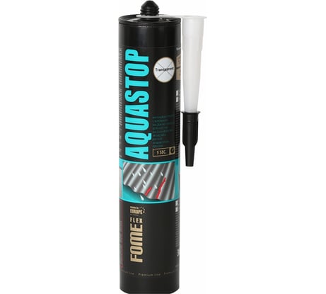 Каучуковый герметик FOME FLEX Aquastop (прозрачный; 300 мл) 01-4-2-009