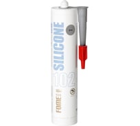 Силиконовый герметик FOME FLEX SANITARY SILICON 102 серый, 310 мл 01-4-1-106