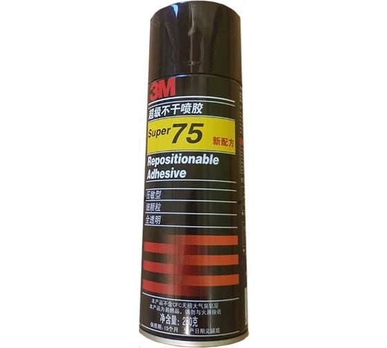 Клей-спрей 3М прозрачный, 396 мл Super 75