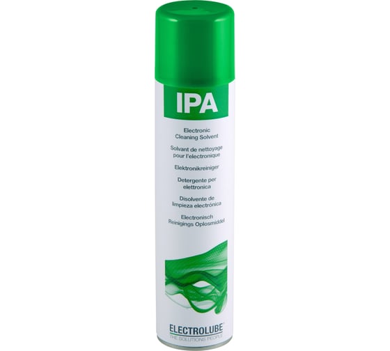 Чистящий растворитель на основе изопропанола Electrolube 400 мл IPA400H