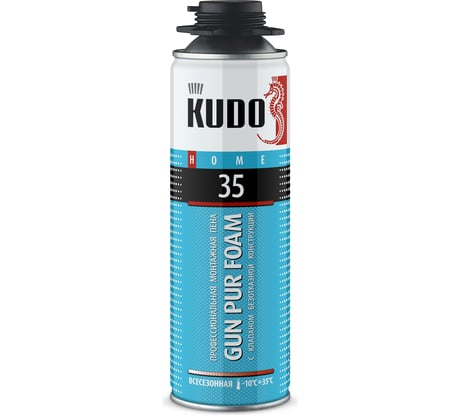 Полиуретановая монтажная профессиональная всесезонная пена KUDO HOME 35 KUPHP06U35
