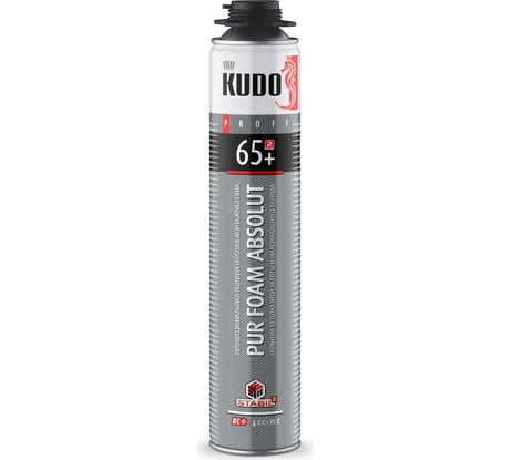 Полиуретановая монтажная пена KUDO PROFF 65+ KUPP10S65+