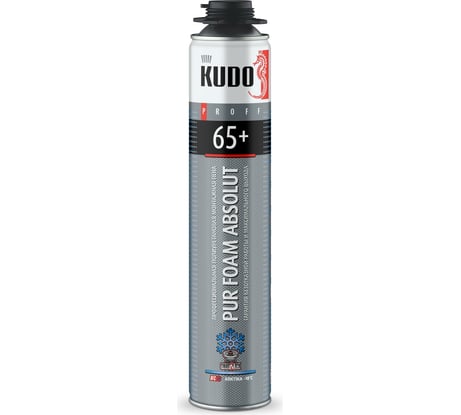 Полиуретановая монтажная пена KUDO PROFF 65+ ARKTIKA KUPP10W65+