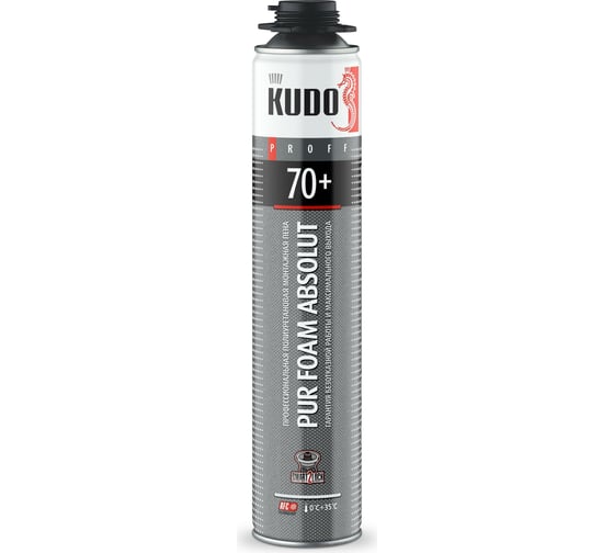 Полиуретановая монтажная пена KUDO PROFF 70+ KUPP10S70+