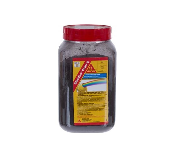 Пигменты для бетона и строительных растворов Sika SikaCem Color S черный RU, 0.7 кг 419 1