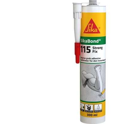 Монтажный клей Sika Bond-115 StrongFix 290 мл 140