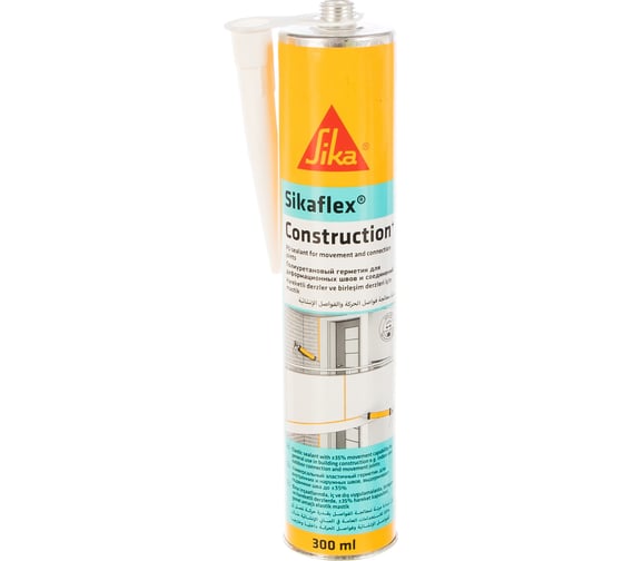Герметик Sika Sikaflex Constr.+ бел. 300 мл 348