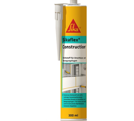Герметик Sika Sikaflex Constr.+ сер.бетон 300 мл 347