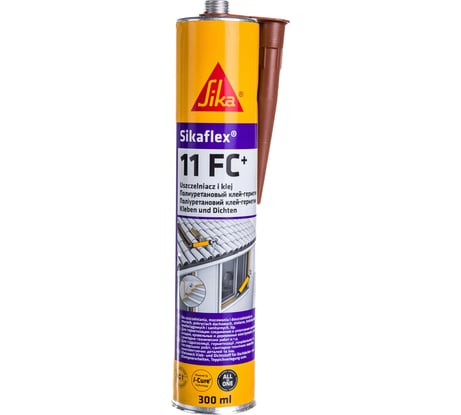 Клей-герметик Sika Sikaflex-11FC+ св.корич. КРТ300 311
