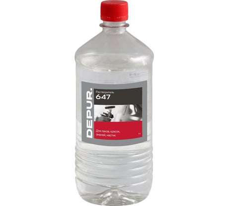 Растворитель DEPUR Р-647 бутылка ПЭТ 1 л DPR5542