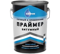 Битумный праймер KRAFOR 16 кг 1/33 43899