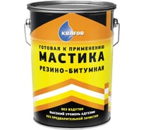 Резино-битумная мастика KRAFOR 16 кг 1/33 43898