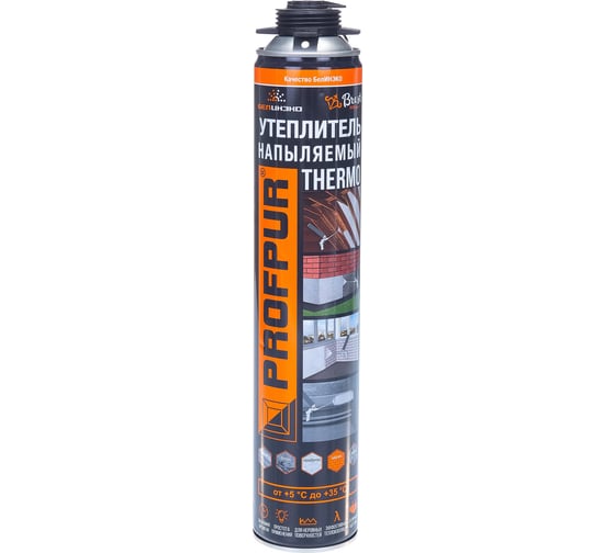 Напыляемый утеплитель Profpur thermo 890 мл 11602123