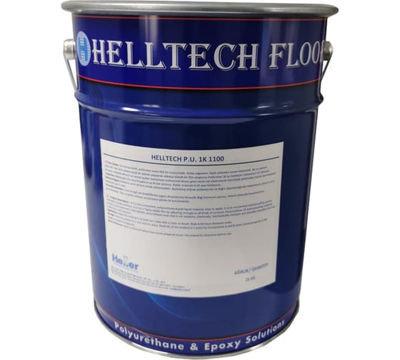 Полиуретановая жидкая мембрана HELLER KIMYA HELLTECH 1K 25 кг, белый 101А326ХЛ