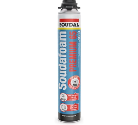 Пистолетная пена Soudal Соудафоам Премиум 65 зимняя 820 мл 199002