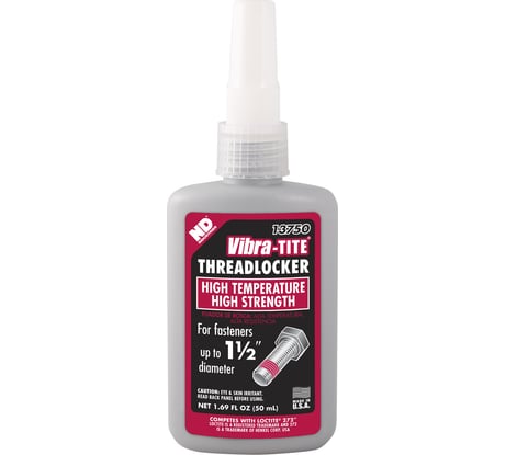 Резьбовой фиксатор высокой прочности Vibra-Tite 137 50 мл 13750