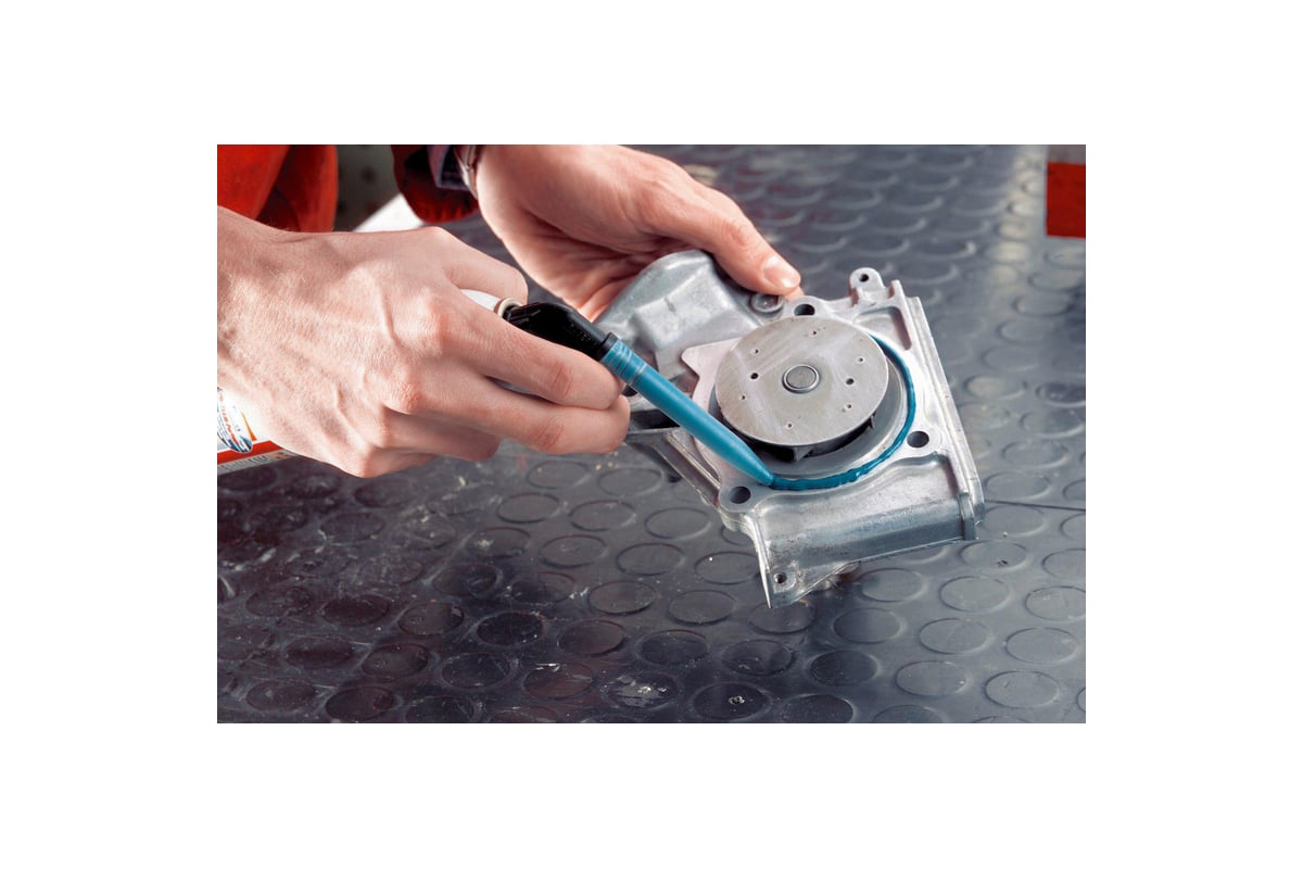 Силиконовый герметик WURTH RTV черный 200 мл 08933211 053 6 - выгодная ...