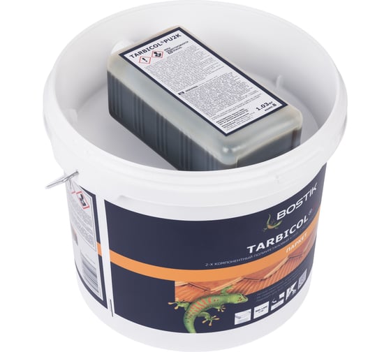 Двухкомпонентный полиуретановый клей для паркета Bostik TARBICOL PU 2K 10 кг 30615386