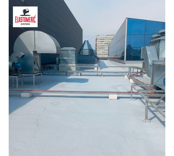 Мастика для кровли Elastomeric Systems 3 кг, базовый слой белый elastomeric-110 1100006