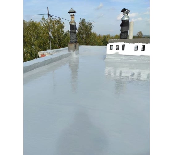 Мастика для кровли Elastomeric Systems 3 кг, базовый слой серый elastomeric-110 1100003