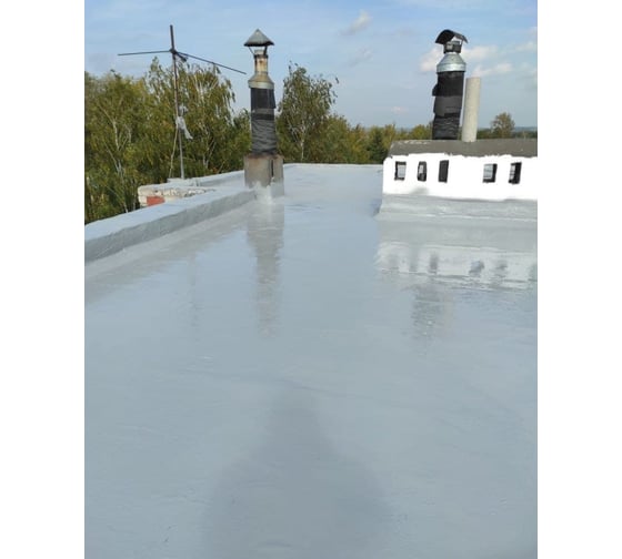 Жидкая пвх-мембрана Elastomeric Systems 20 кг, серая elastomeric pvc-base 201003